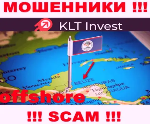 KLT Invest безнаказанно обманывают, потому что обосновались на территории - Белиз