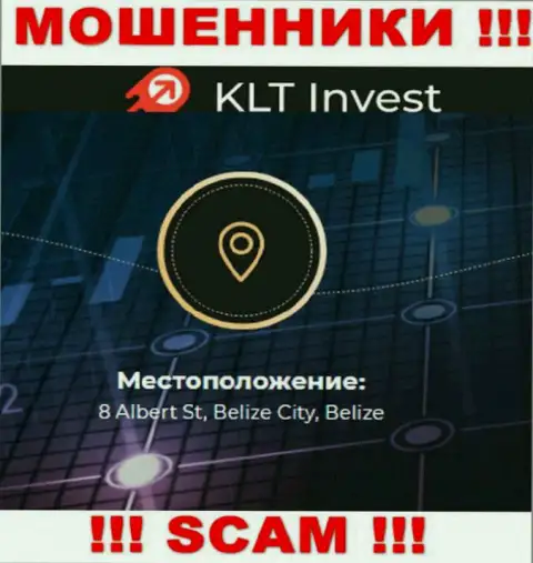 Нереально забрать обратно финансовые активы у компании KLT Invest - они сидят в офшорной зоне по адресу 8 Альберт Ст, Белиз Сити, Белиз