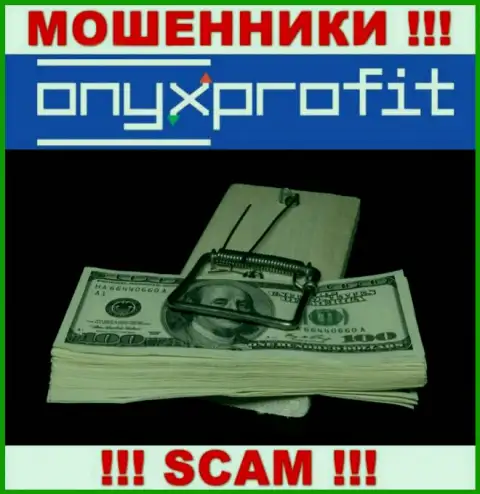 Имея дело с дилинговой организацией ОниксПрофит Вы не получите ни рубля - не вводите дополнительно финансовые активы