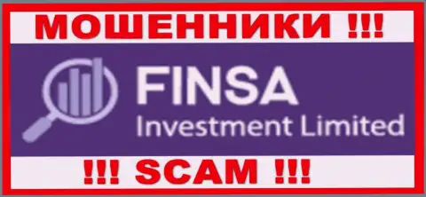 FinsaInvestmentLimited Com - это SCAM !!! РАЗВОДИЛА !