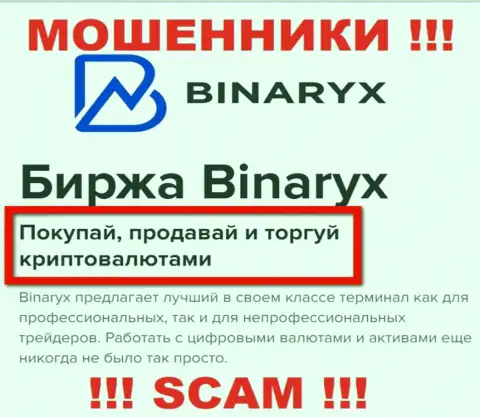 Будьте крайне бдительны !!! Binaryx - это стопудово internet лохотронщики !!! Их деятельность противозаконна