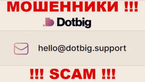 Рискованно контактировать с компанией Dot Big, даже через их электронный адрес - это коварные интернет жулики !!!