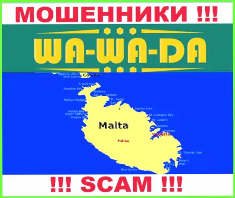 Malta - именно здесь официально зарегистрирована контора Ва-Ва-Да Казино